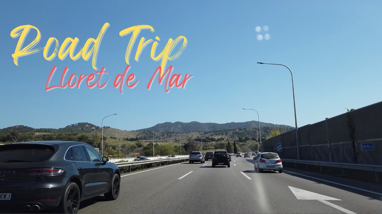 Lloret de Mar - молчаливые поездки на авто 🚗 Дороги Испании