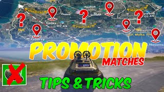 Promotion Match System New Rules❌Rank Push &amp; Promotion match tips and tricks ( Bgmi &amp; Pubg )