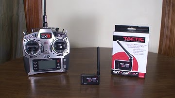 Tactic - AnyLink 2 - Review and Flight Demo (with Spektrum DX8)