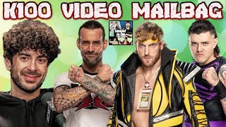 K100 Video Mailbag - episode 89: Tony Khan, Logan Paul, Dominik Mysterio, CM Punk & more