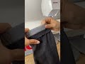ジーンズの裾を元の状態を保ったまま上げる方法を紹介します #diy #sewing
