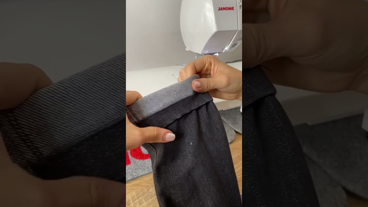 Я покажу вам, как поднять подол джинсов, не теряя при этом исходную основу 