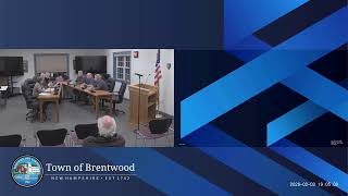 Selectboard Meeting 02/03/2026 Brentwood, NH