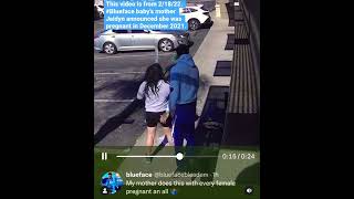 🚨🤬#blueface mom #Karlissa throwing food in a pregnant Jaidyns Face! #bluefacebaby #chriseanrock