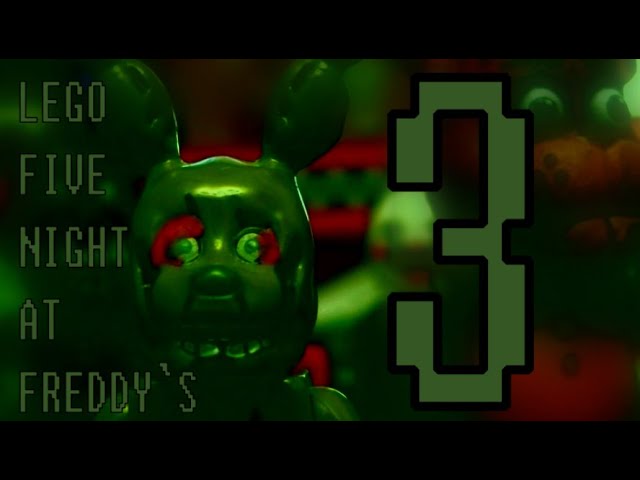 Lego Five nights at Freddy's 3 Official trailer 