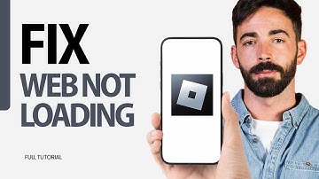 How To Fix Web Not Loading On Roblox Game App 2024