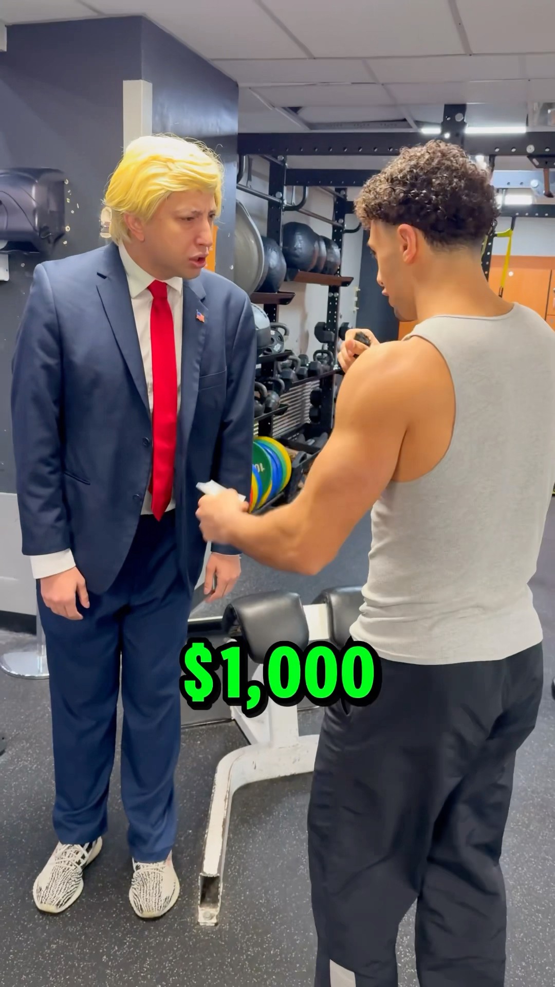 Can Donald Trump Beat Me For $1,000??⁉️