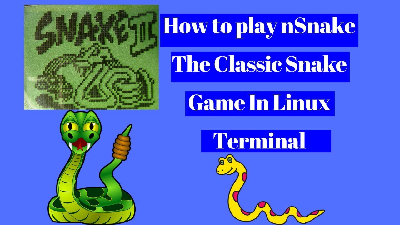 How To Play The Classic Snake Game In Linux Terminal - OSTechNix