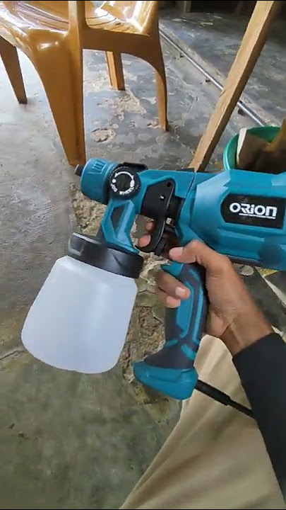 tes spray gun elektrik ORION || Mantap Bossq 😍