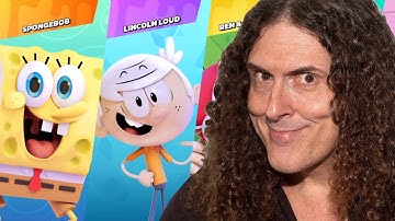Nickelodeon All Star Brawl but the announcer is Weird Al Yankovic