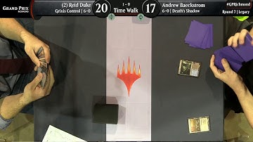 Magic the Gathering GP Richmond 2018 Round 7 Legacy TW