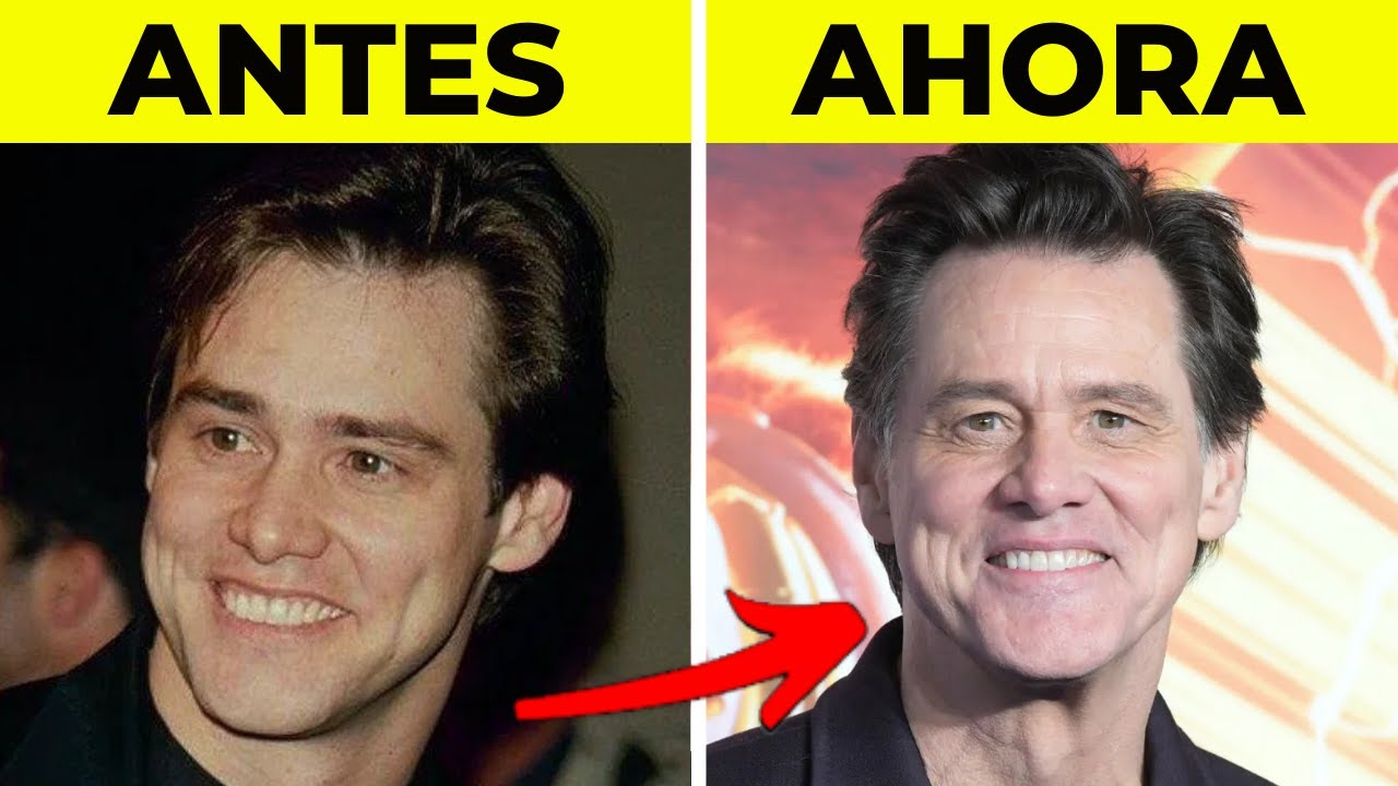 50 MEJORES Actores De COMEDIA de Hollywood | Antes y Después