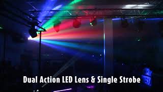 Ekho Uranus LED Double Moon Strobe Light