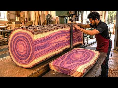 Gen Z Guy Gives Cheap American Firewood a Mind-Blowing $3K Glow Up! a High-End Flex Masterpiece!