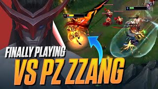 Finally playing vs Pz Zzang (I made them FF) | Dzukill