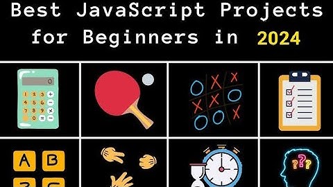 Top 5 JavaScript Projects For Beginners in 2024 | JavaScript Projects