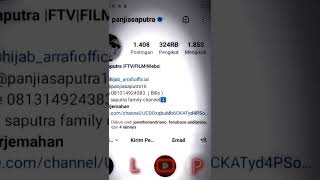 nama Panji Saputra wa Instagram foto
