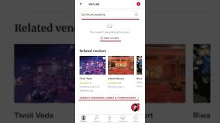 How To Book Your Wedding Venue Online | Book Your Wedding Venue With WeddingWire India Free App screenshot 4