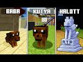 A KUTYA ÉLETE SZÜLETÉSTŐL A HALÁLIG A MINECRAFT-BAN! 😱