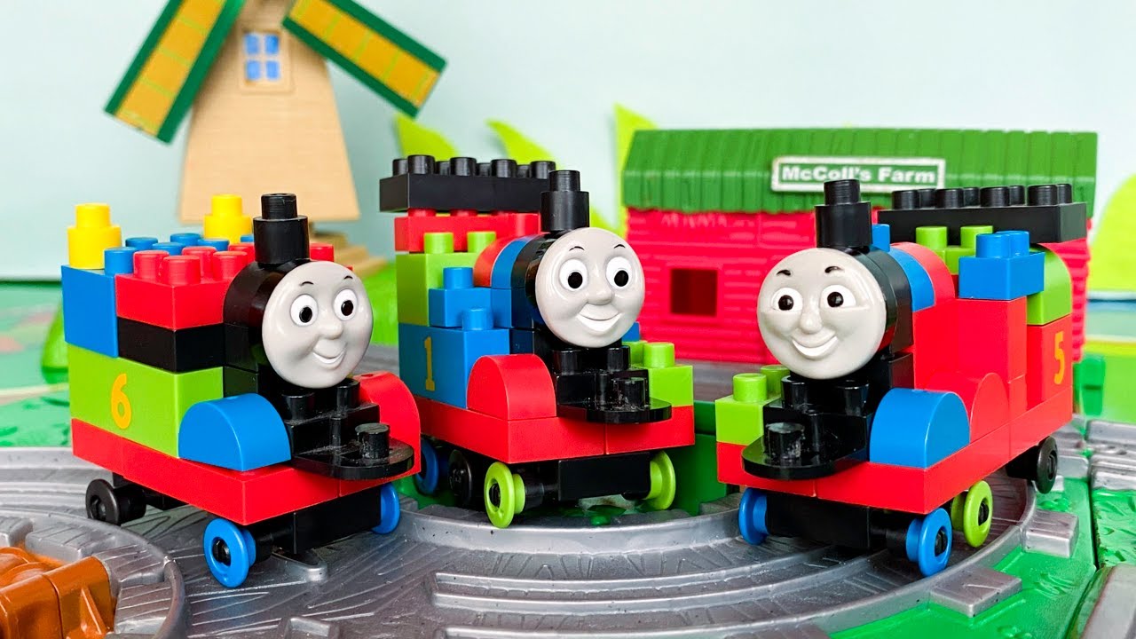 Thomas & Friends BLOCKS Let's assemble the Thomas blocks! Percy