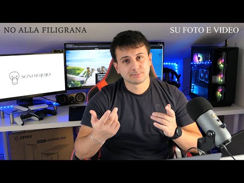 Rimuovere filigrana su foto e video