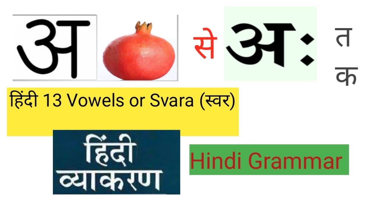 A to Ah, अ से अः तक स्वरों की पहचान|A Aa E Ee | अ आ इ ई | A Se Anar | अ ...