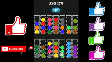 Ball Sort Puzzle Level 2035