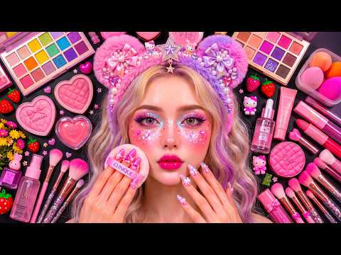 ASMR Makeup on Mannequin🎭 (No Talking)