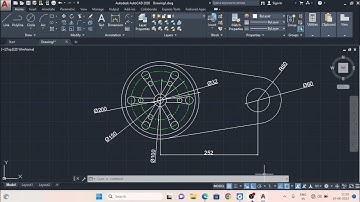 autocad tutorial in hindi, autocad 2d drawing exercises, #autocad2d #autocadforbeginners