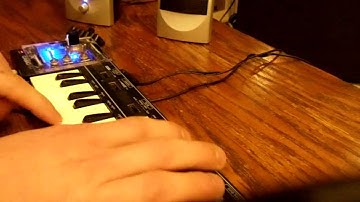 Casio PT-1 circuit bent