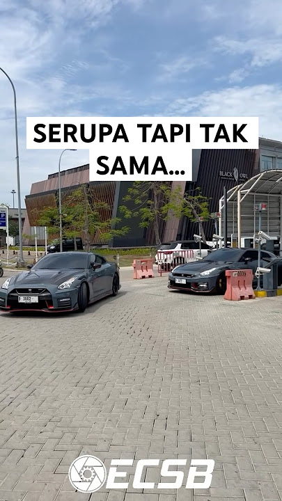 ADA YANG TAU BEDANYA? (NISSAN R35 GTR Nismo Indonesia) #ecsb #shorts