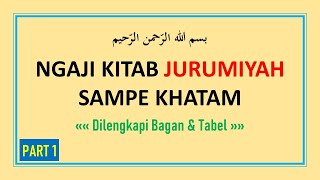 Ngaji Kitab Jurumiyah PART 1 (Bab Kalam : arti, pembagian & ciri-crinya) - Belajar Nahwu Dasar