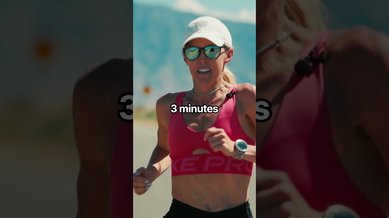 She could only run for 90-seconds 😭