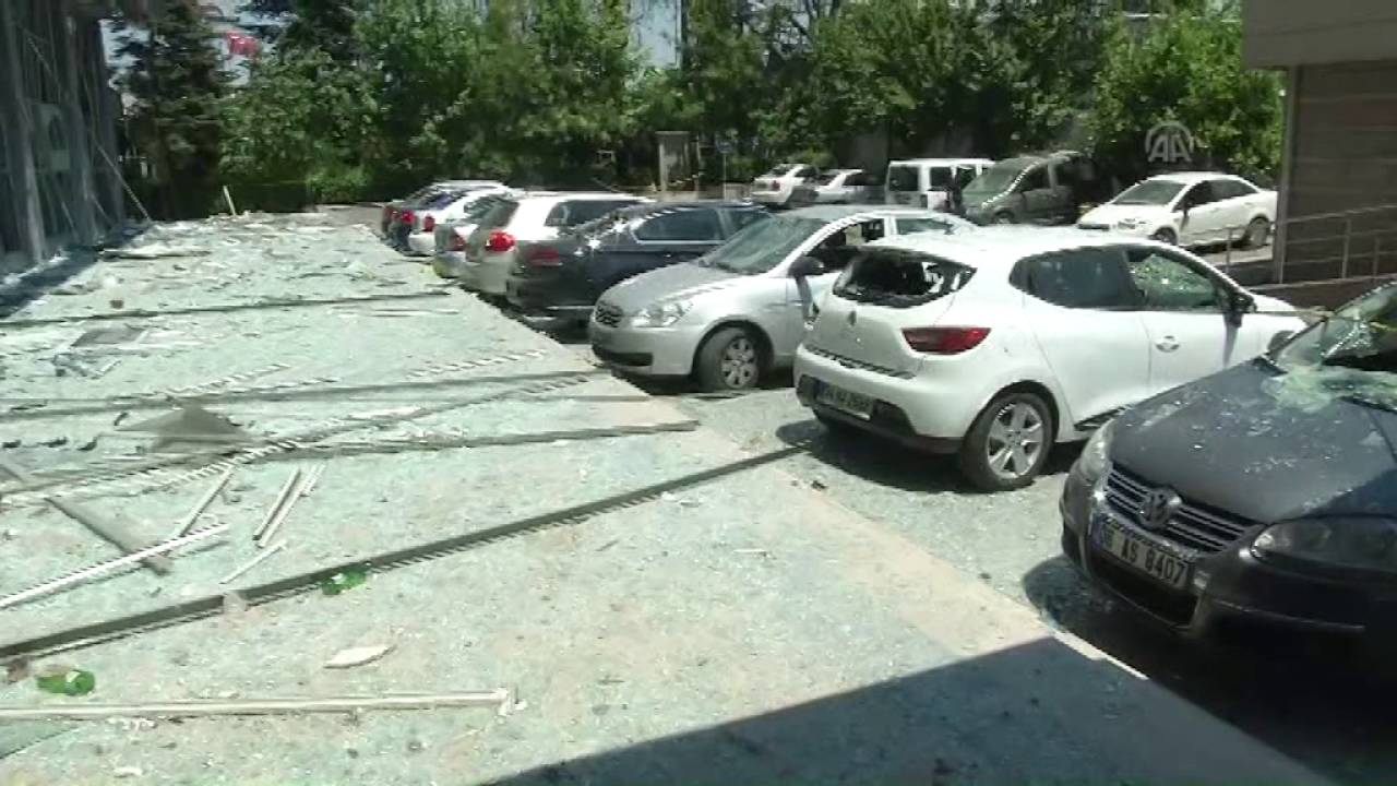 Tahrip edilen Ankara Emniyet Müdürlüğü basına açıldı