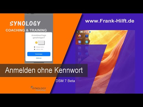 DSM 7 - Anmeldung an Synology auch ohne Passwort mit Secure-App, Fingerabdruck o. Gesichtserkennung