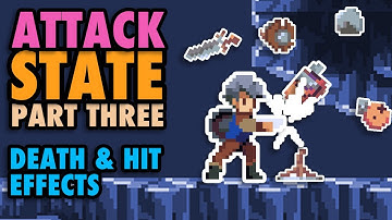 Ep. 10C | Adding Hit and Death Effects |  Let