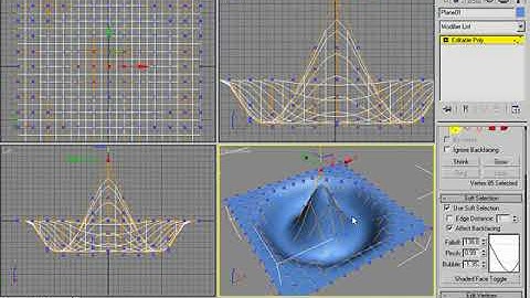 3D Buzz - 3Ds Max - Legacy Video Training: 03. Polygonal Modeling Tools - 04. Soft Selections