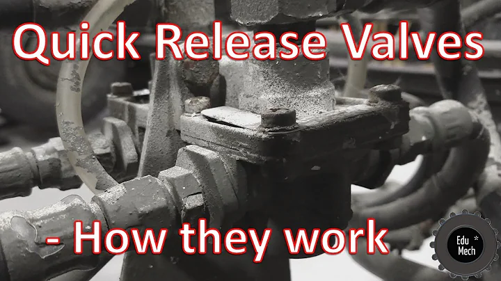 Quick Release Valve - How it works. Air Braking systems and Commercial vehicles. QRV