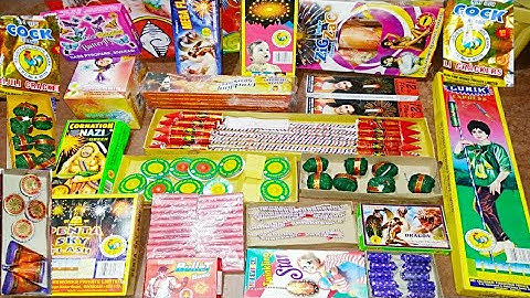 Diwali Crackers Testing | New Crackers 2019-20 | Different types of Crackers | Diwali Stash 2019-20