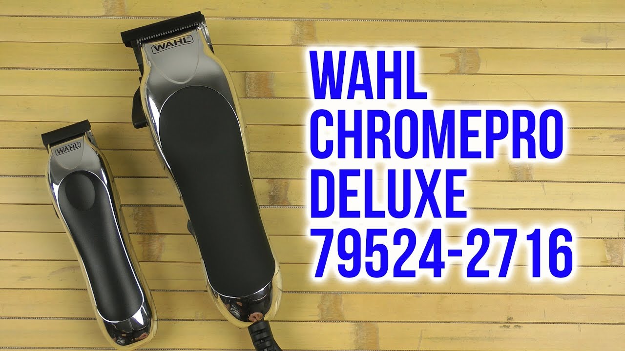 wahl deluxe chrome