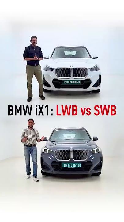 Difference between BMW iX1 LWB & SWB @autocarindia1 #shorts