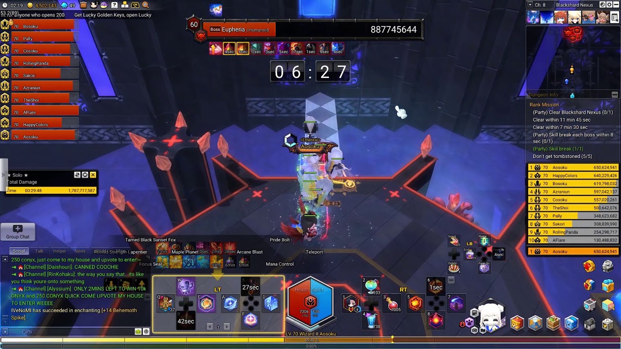 Maplestory 2: Blackshard Nexus - Wizard POV