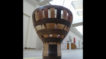 woodturning - open segmented bowl (short edit)