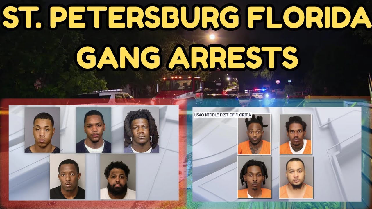 St. Petersburg Gang Arrests: Inside the Rising Street Wars in Florida