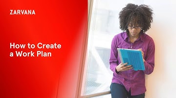 How to Create a Work Plan