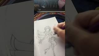 Tecna Enchantix drawing from winx club
