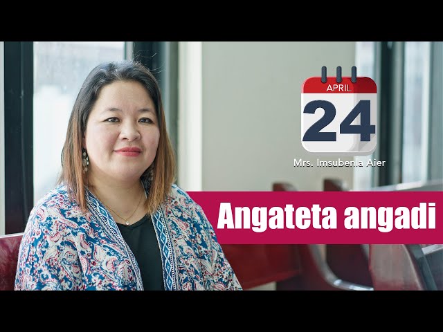 KABA 24th April, 2024  |  Bodhbar Aonung Sentep  | O Jembir : Mrs. Imsubenla Aier, Secretary Women class=