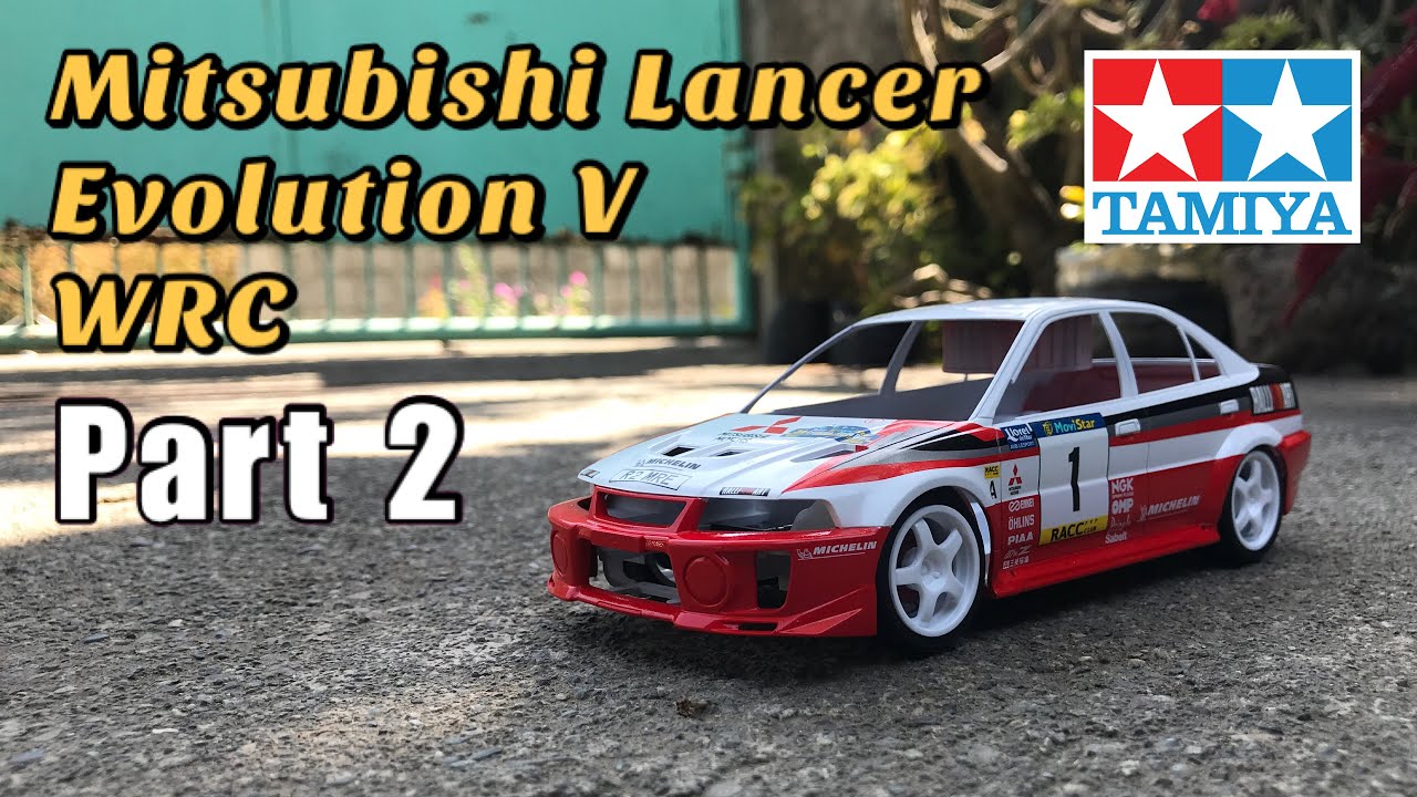 Building a 1:24 Scale Tamiya Mitsubishi Lancer Evolution V WRC