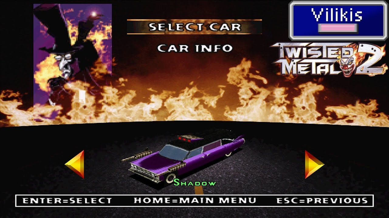 Twisted Metal 2 (PC) - Shadow Tournament