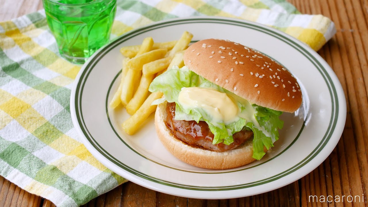 Teriyaki Burger] Reproduce the taste of the restaurant! The